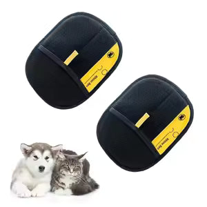 Portable Pet Grooming Deshedding Glove Cat Hair Removal and Cleaning Tool for Clothes Beds Mats Sofas for Dog Owners